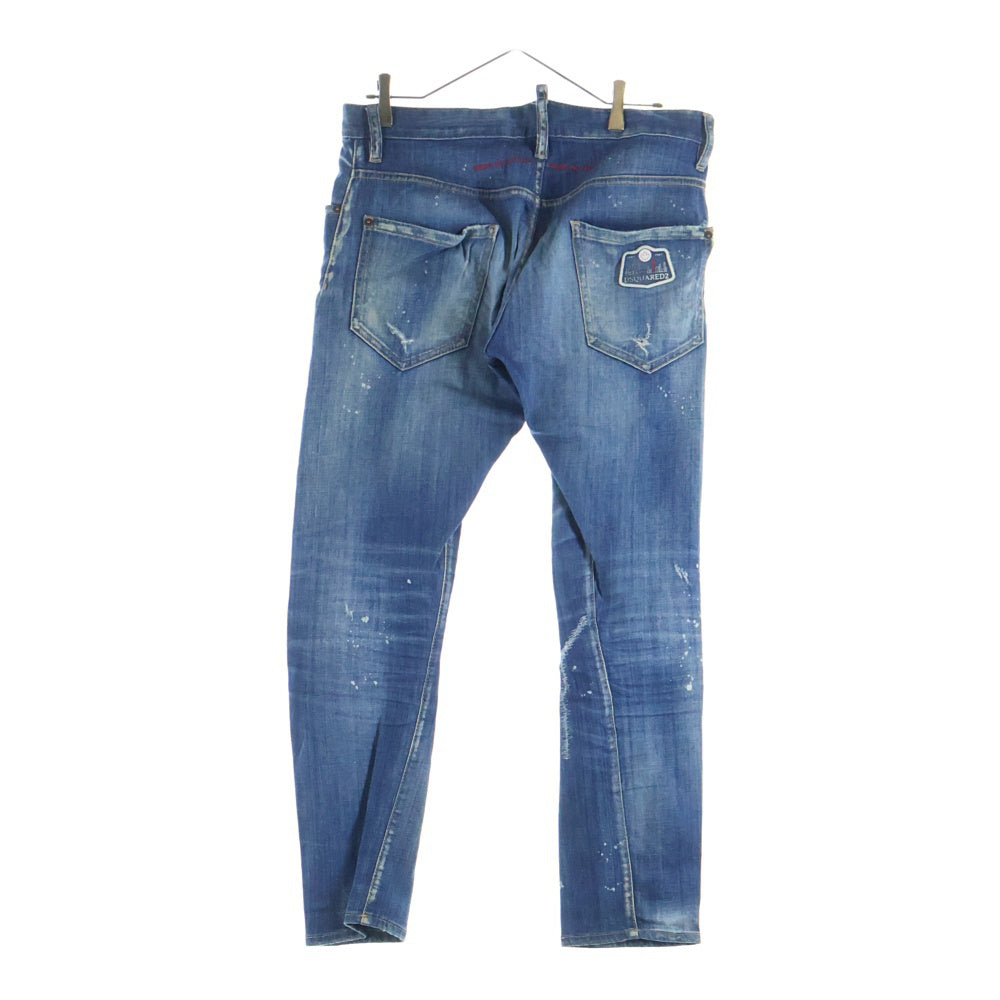 DSQUARED2(ディースクエアード) 20SS SEXY TWIST JEAN セクシー ツイスト ジーンズ デニムパンツ インディゴ S74LB0669 S30342