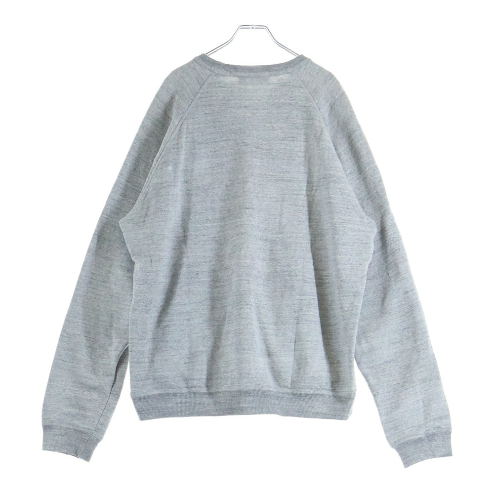 DSQUARED2(ディースクエアード) 18AW フロントロゴ クルーネック 長袖スウェットトレーナー カットソー グレー S71GU0244 S25148