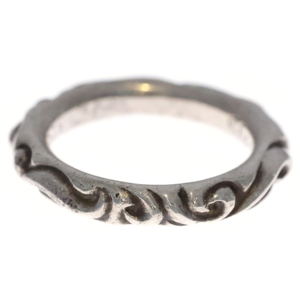 CHROME HEARTS(クロムハーツ) SCRL BAND スクロールバンド リング シルバー BCA351