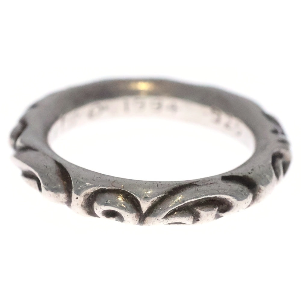 CHROME HEARTS(クロムハーツ) SCRL BAND スクロールバンド リング シルバー BCA351
