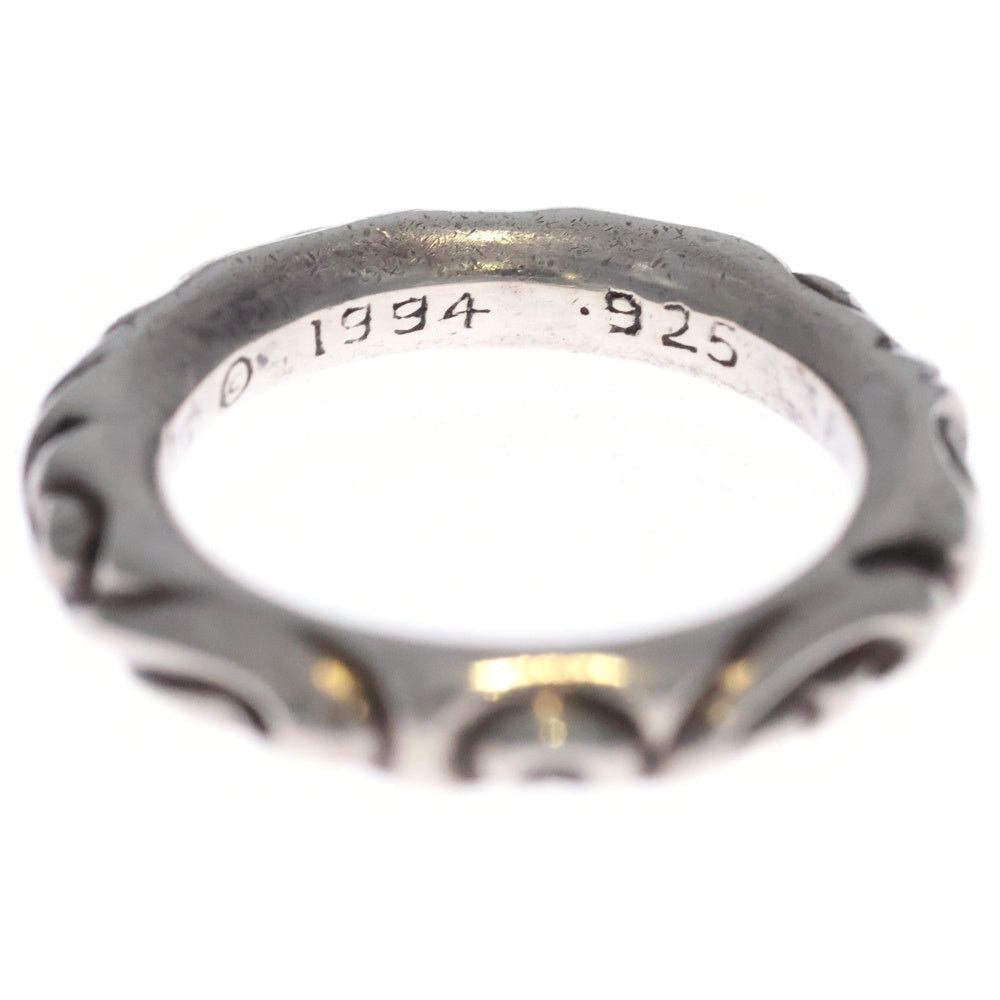 CHROME HEARTS(クロムハーツ) SCRL BAND スクロールバンド リング シルバー BCA351