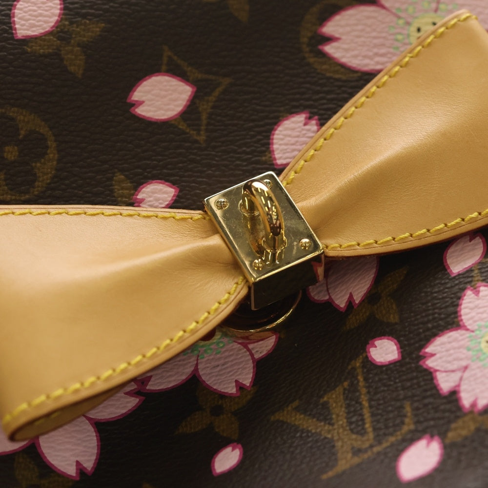LOUIS VUITTON(ルイヴィトン) サックレトロPM モノグラム チェリーブロッサム ハンドバッグ ブラウン M92012 CA0023 レディース
