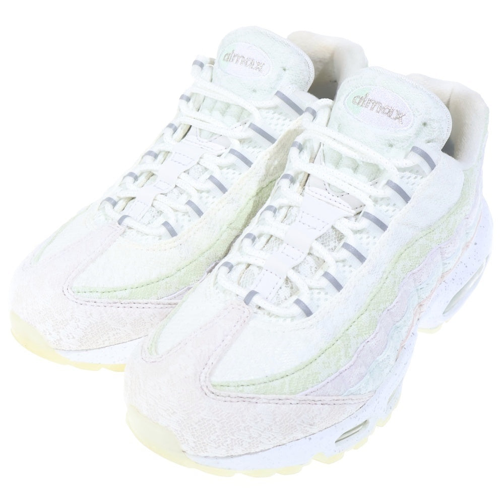 NIKE(ナイキ) WMNS AIR MAX 95 PREMIUM ウィメンズ エアマックス 95 プレミアム ローカットスニーカー ホワイト レディース US7.5/24.5cm CU9454-194