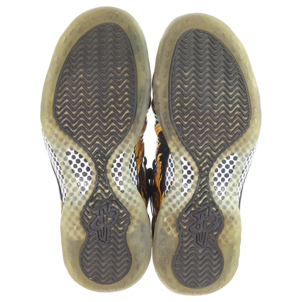NIKE(ナイキ) 14SS ×SUPREME AIR FOAMPOSITE 1 SUPREME SP エアフォームポジット シュプリーム ハイカットスニーカー ブラック US10.5/28.5cm 652792-001