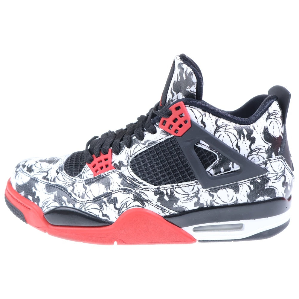 NIKE(ナイキ) AIR JORDAN 4 RETRO TATTOO エアジョーダン 4 レトロ タトゥー ハイカットスニーカー マルチカラー US10.5/28.5cm BQ0897-006