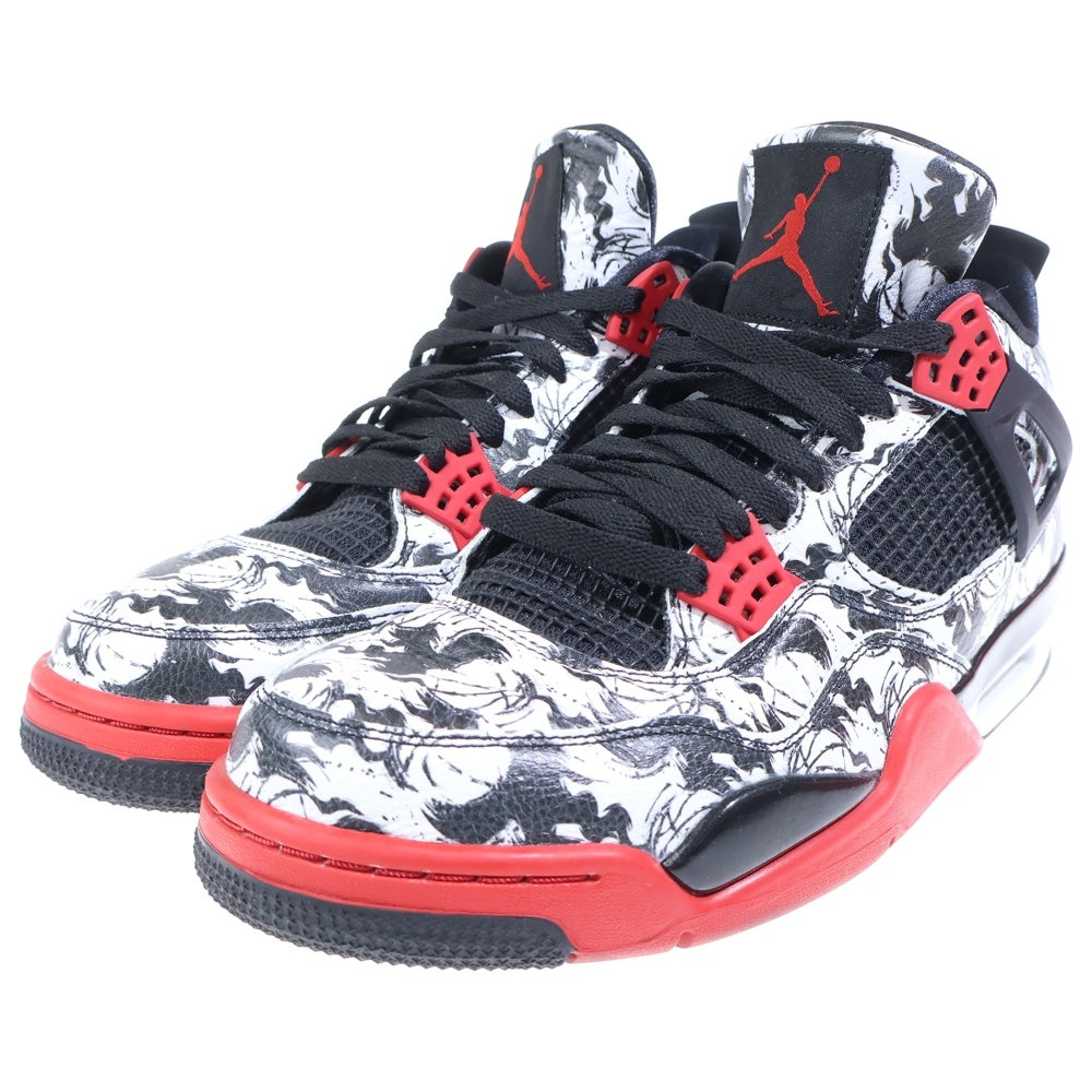 NIKE(ナイキ) AIR JORDAN 4 RETRO TATTOO エアジョーダン 4 レトロ タトゥー ハイカットスニーカー マルチカラー US10.5/28.5cm BQ0897-006