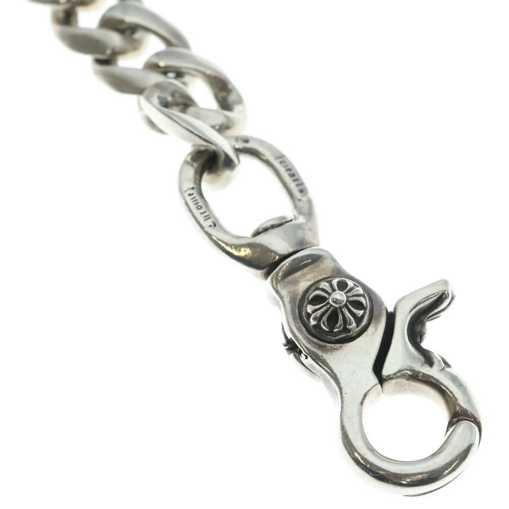 CHROME HEARTS(クロムハーツ) CLASSIC LONG-T/2クリップロングクラシック ウォレットチェーン シルバー BCA066
