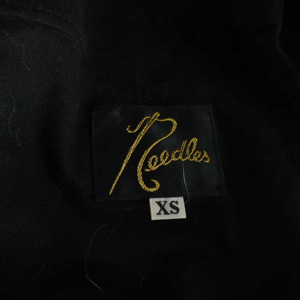 Needles(ニードルス) ポリエステル ウェスタンスラックスパンツ トラウザー ブラック
