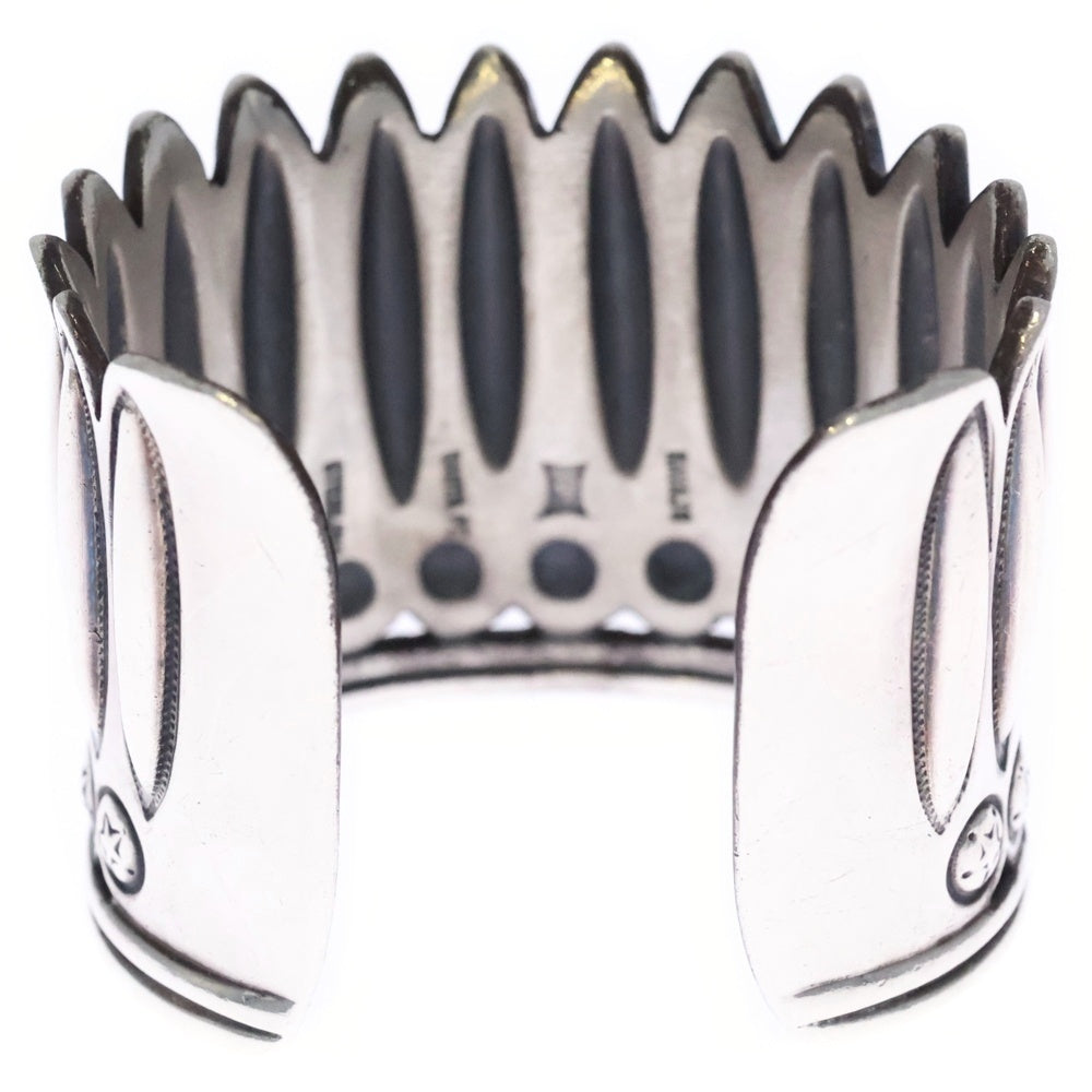 CODY SANDERSON(コディーサンダーソン) FEATHER HEAD STAR CUFF フェザーヘッドスターバングル シルバー