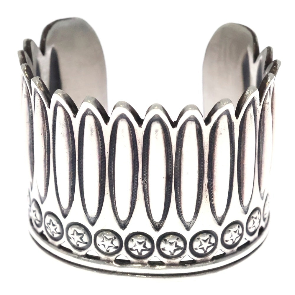 CODY SANDERSON(コディーサンダーソン) FEATHER HEAD STAR CUFF フェザーヘッドスターバングル シルバー