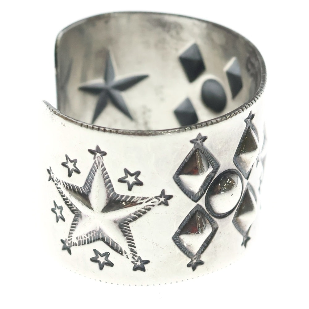 CODY SANDERSON(コディーサンダーソン) 1.5INCH MULTI SHERIFF STAR CUFFS マルチシェリフスター バングル ブレスレット シルバー