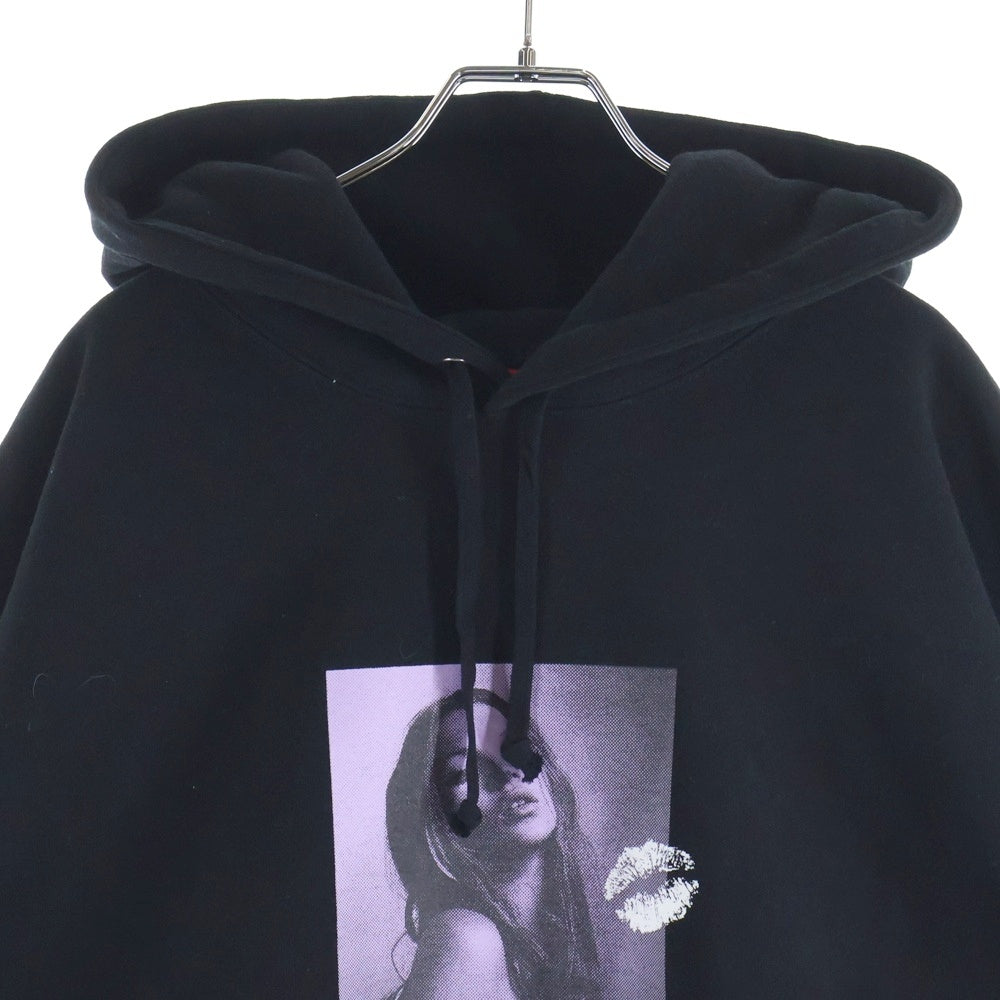 SUPREME(シュプリーム) 24AW Kate Moss Hooded Sweatshirt ケイトモス フォトプリント スウェットパーカー ブラック