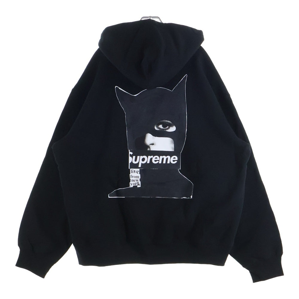SUPREME(シュプリーム) 23AW Catwoman Hooded Sweatshirt キャットウーマン スウェットパーカー ブラック