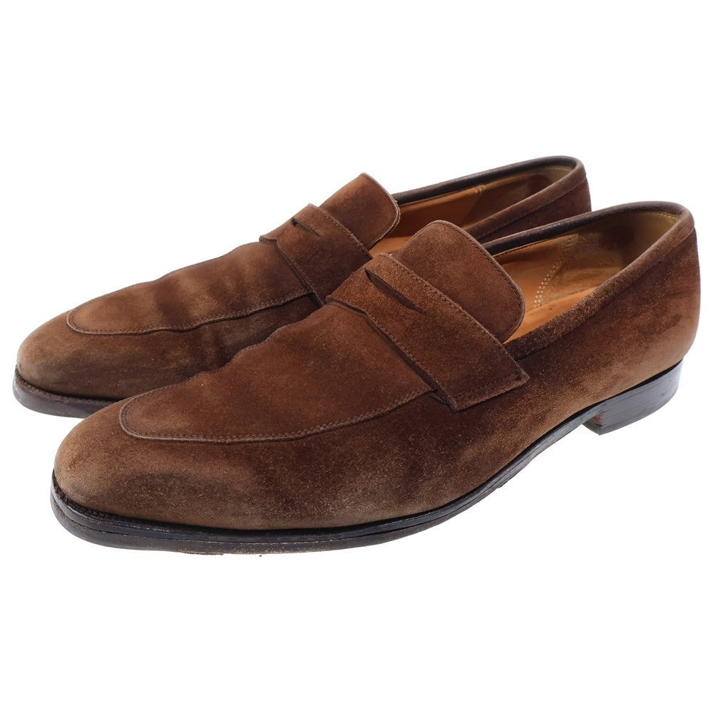 Crockett&Jones(クロケットアンドジョーンズ) スウェードレザー コイン