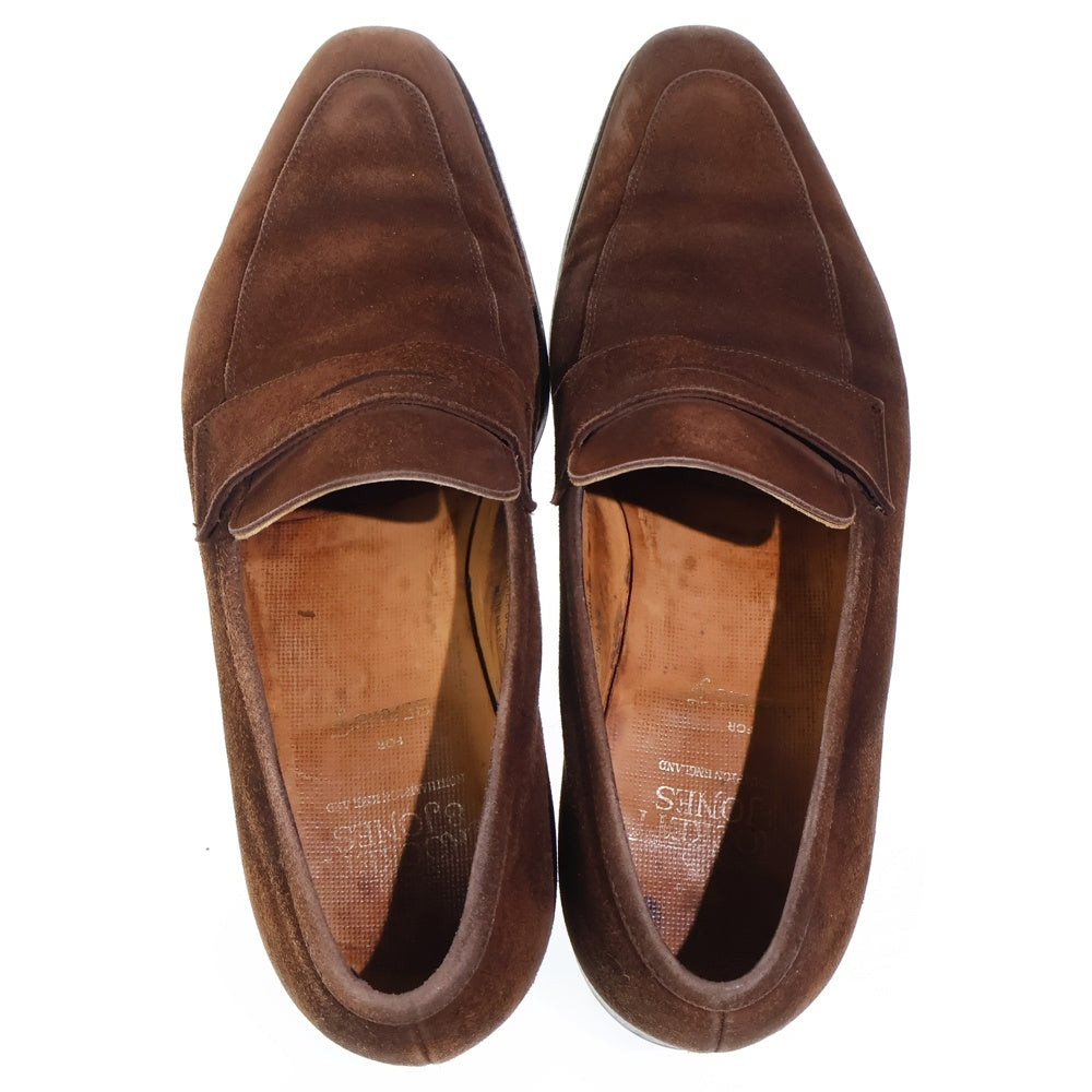 Crockett&Jones(クロケットアンドジョーンズ) スウェードレザー コイン