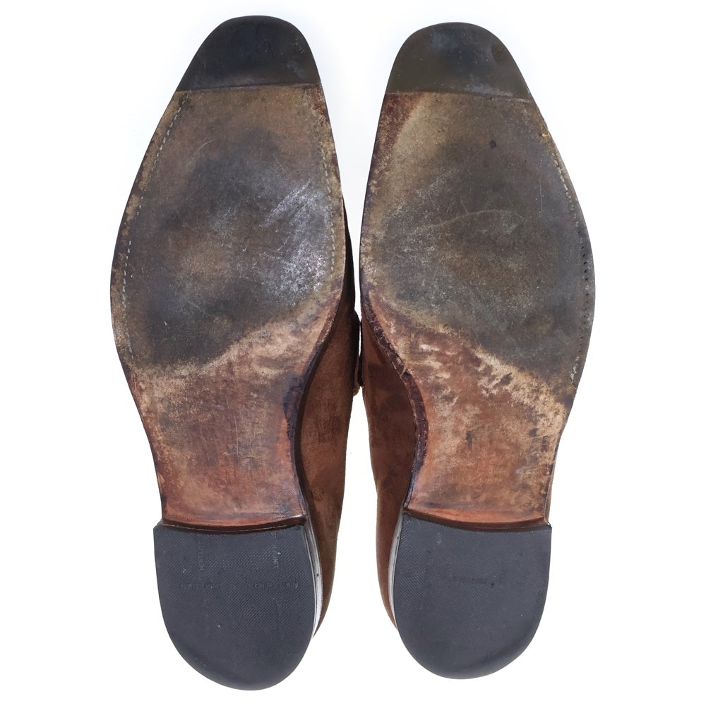 Crockett&Jones(クロケットアンドジョーンズ) スウェードレザー コイン