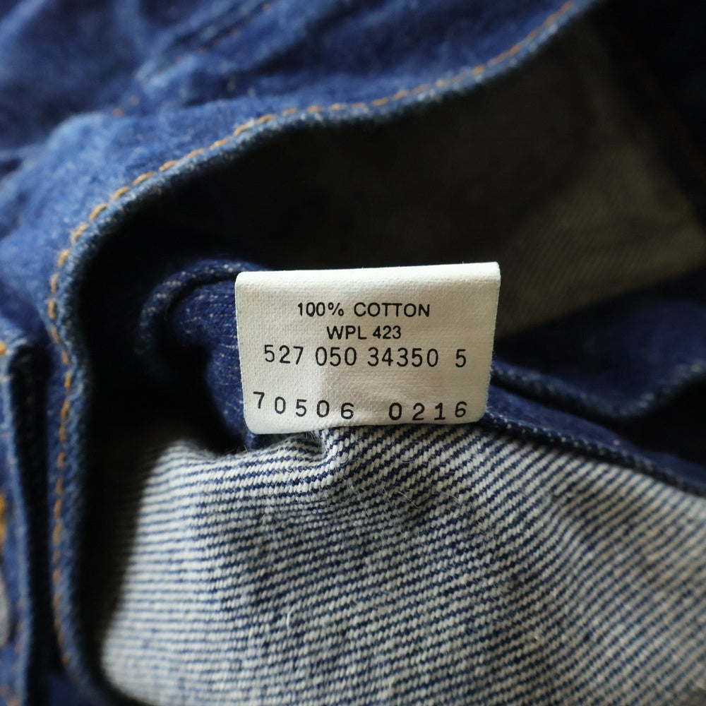 Levi's(リーバイス) 90's VINTAGE 70506-0216 スモールe USA製 ボタン裏527 デニムトラッカージャケット インディゴ