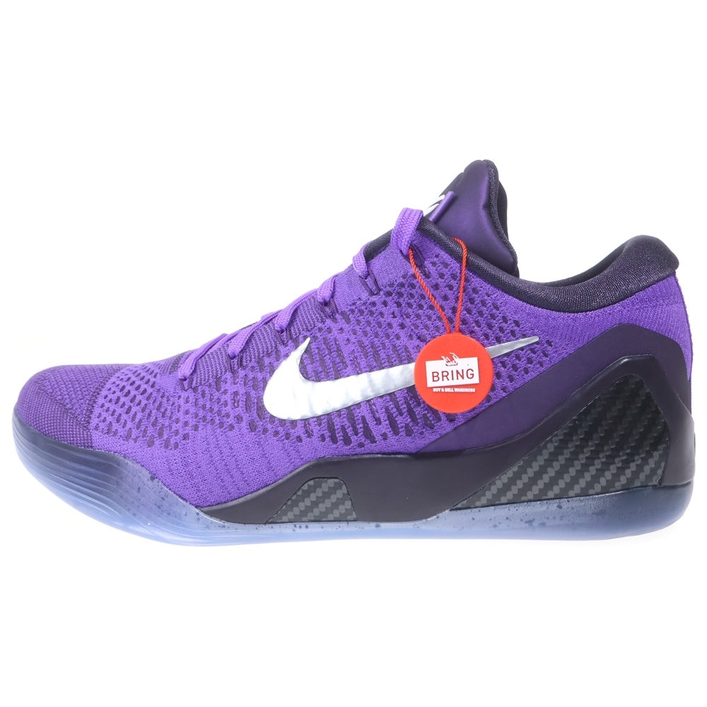 NIKE(ナイキ) KOBE 9 ELITE LOW PROTRO IM0465-500 コービー9 エリートプロトロ ローカットスニーカー パープル US12/30cm