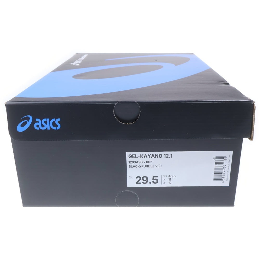 ASICS(アシックス) ×LIBERAIDERS GEL-KAYANO 12.1 1203A985 リベレイダース ゲルカヤノ ローカットスニーカー ブラック USUS12/29.5cm