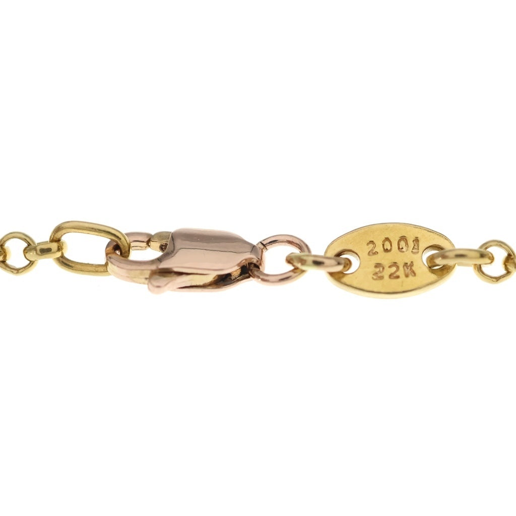CHROME HEARTS(クロムハーツ) 22K NECKCHAIN R20 オールド ロール