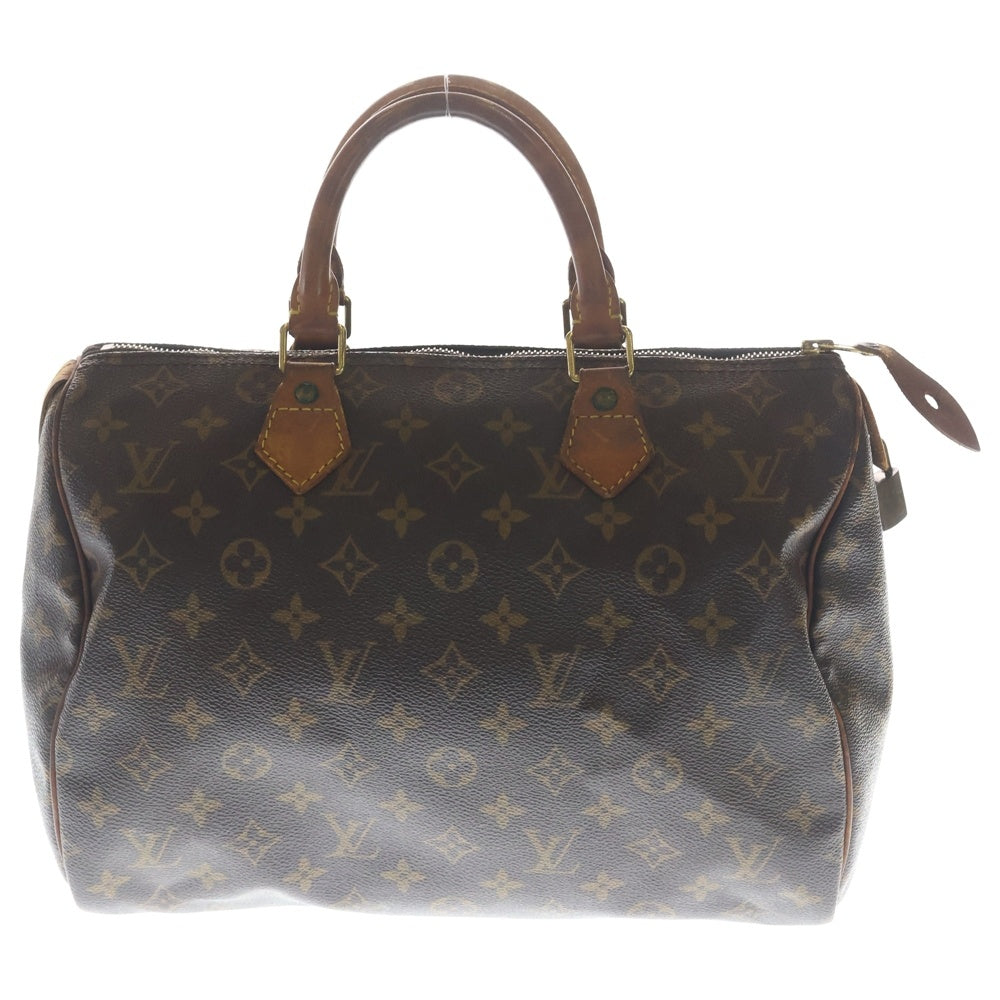 LOUIS VUITTON(ルイヴィトン) スピーディ30 モノグラム ハンドバッグ ミニボストンバッグ ブラウン M41526 VI0923 レディース