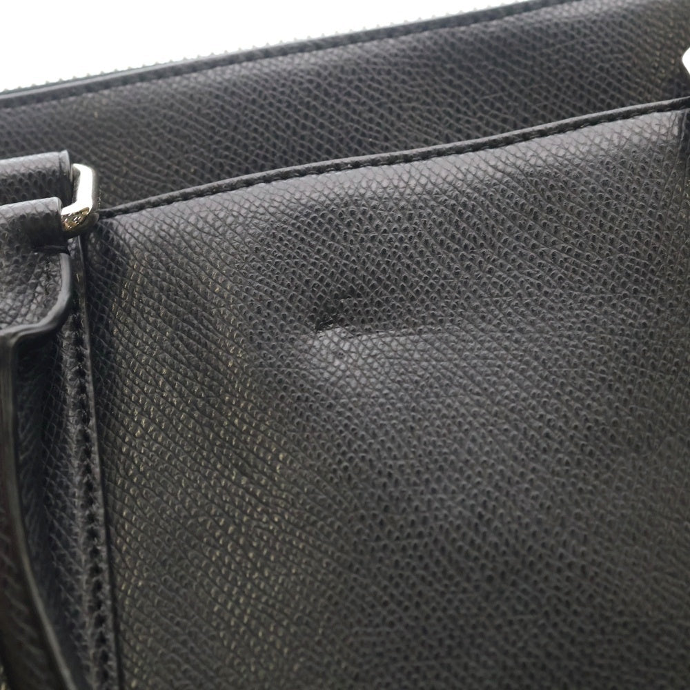 COACH(コーチ) レザー ブリーフケース ビジネスバッグ ハンドバッグ トートバッグ ブラック レディース