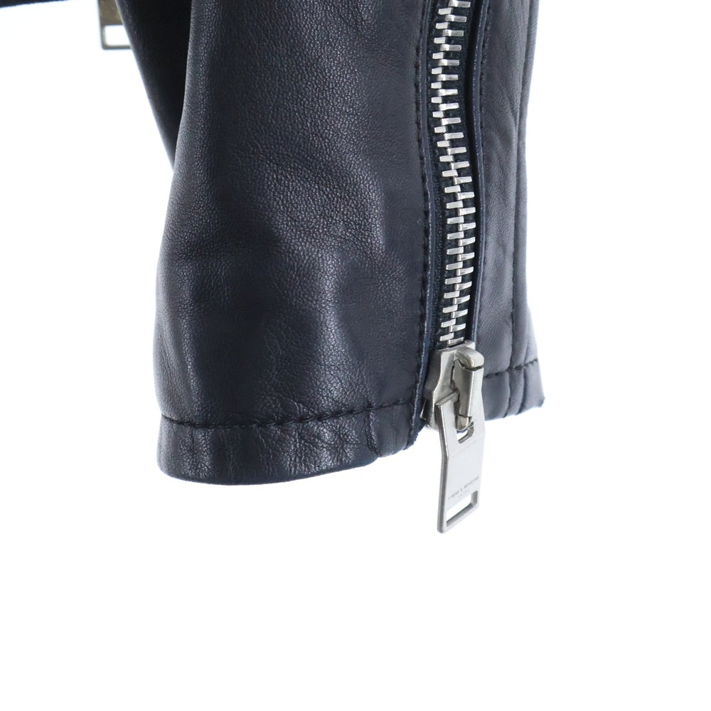 SAINT LAURENT PARIS(サンローランパリ) Keith Racer Jacket キースレーサー レザー シングルライダースジャケット ブラック 362239