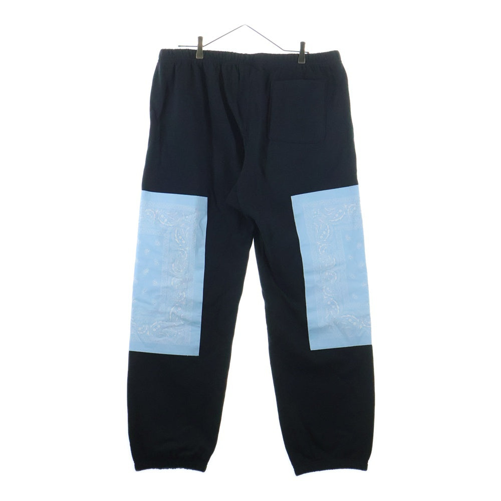 SUPREME(シュプリーム) 22SS ×THE NORTH FACE Bandana Sweatpant ノースフェイス バンダナ スウェットパンツ NB02210I ブラック