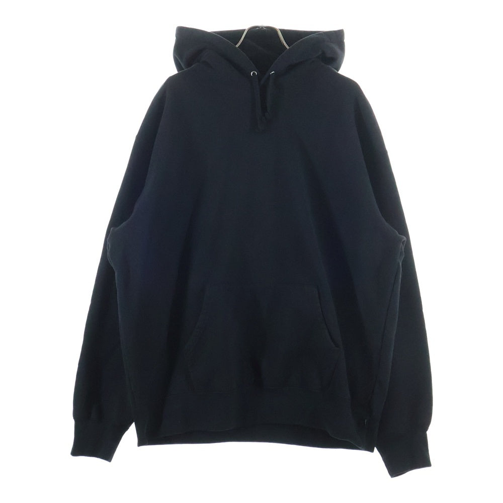SUPREME(シュプリーム) 24AW Satin Applique Hooded Sweatshirt サテンアプリケフーデッドスウェットシャツ パーカー フーディ ブラック