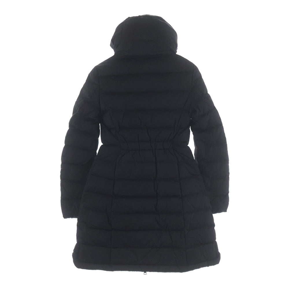 MONCLER(モンクレール) 17AW FLAMMETTE GIUBBOTTO フラメッテ ダウンコート ジップアップ ナイロンジャケット ブラック C20934993105 54155 レディース