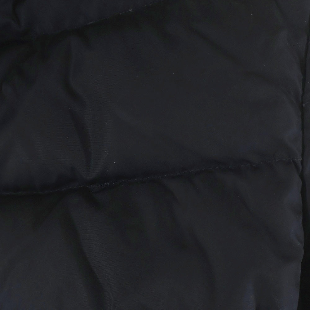 MONCLER(モンクレール) 17AW FLAMMETTE GIUBBOTTO フラメッテ ダウンコート ジップアップ ナイロンジャケット ブラック C20934993105 54155 レディース