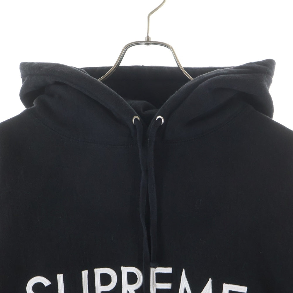 SUPREME(シュプリーム) 22AW Capital Hooded Sweatshirt キャピタル フーデッド スウエットシャツ ブラック