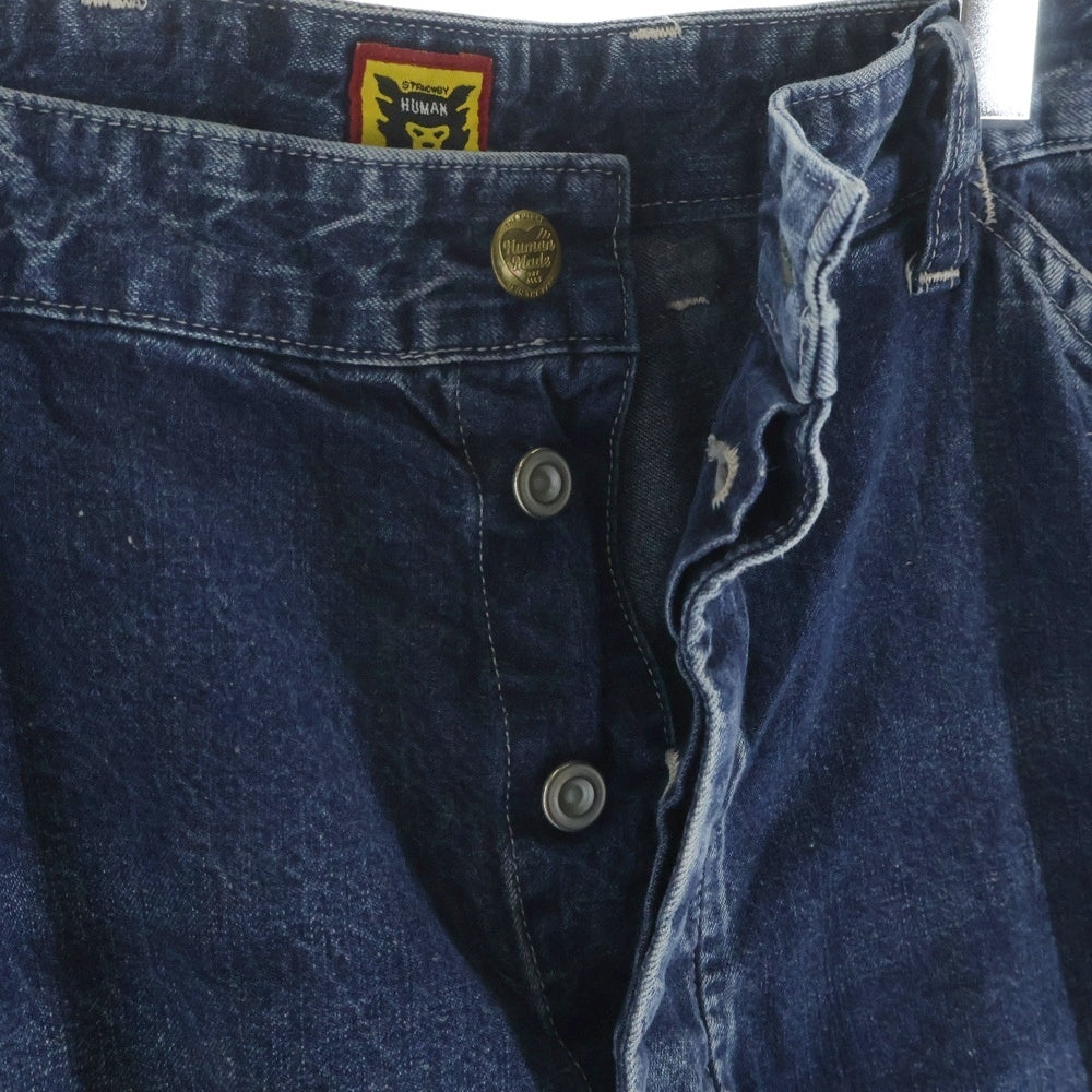 HUMAN MADE(ヒューマンメイド) 24AW Future jeans フューチャー ジーンズ ペインター デニムパンツ インディゴ HM28PT005