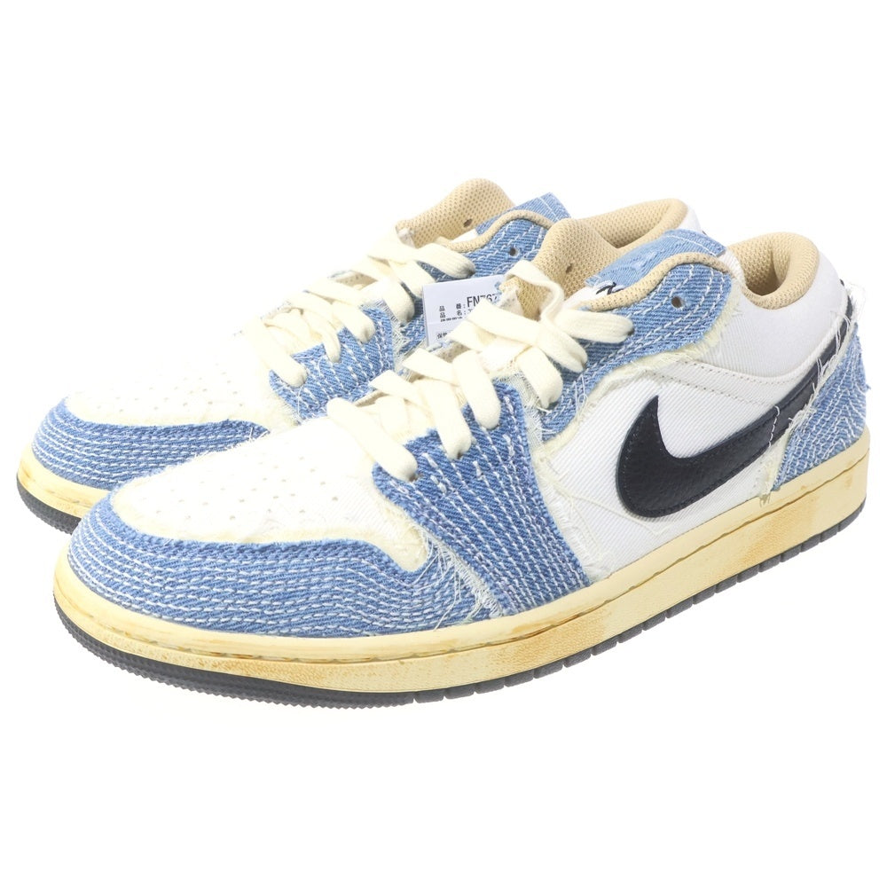 NIKE(ナイキ) AIR JORDAN 1 LOW SE World Make Japan エア ジョーダン 1 ロー ワールド メイク ジャパン ローカットスニーカー ホワイト/ブルー US9/27cm FN7670-493