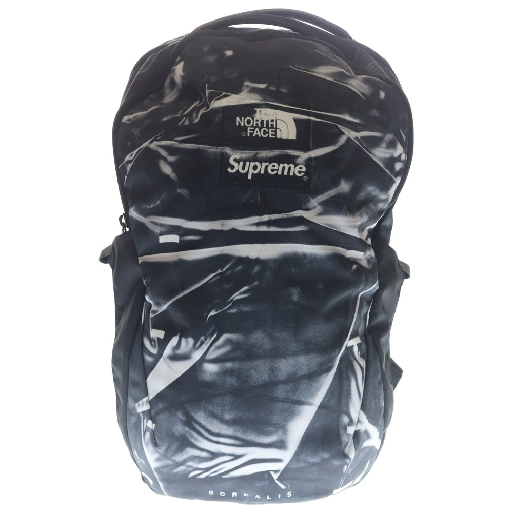 SUPREME(シュプリーム) 23SS × THE NORTH FACE Trompe Loeil Printed Borealis ノースフェイス トロンプルイユ ボレアリス バックパック リュック バッグ ブラック NM72310I