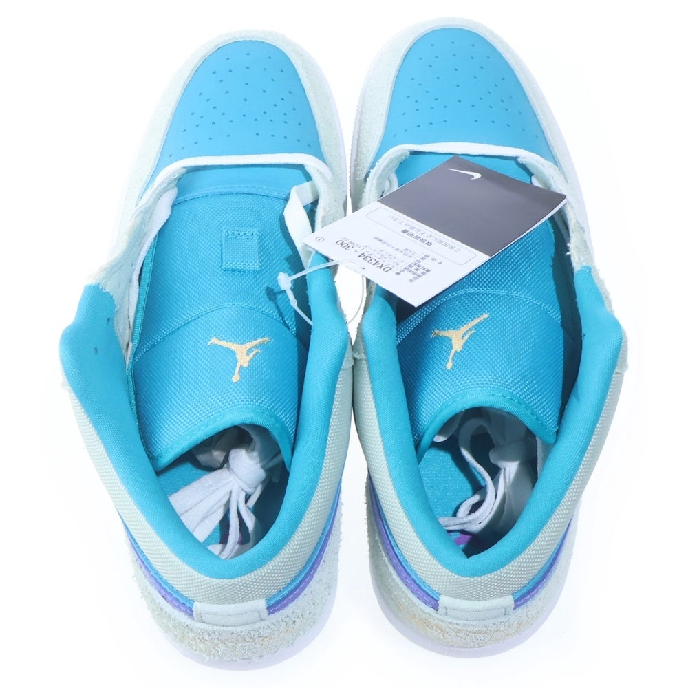 NIKE(ナイキ) AIR JORDAN 1 LOW SE Aquatoneエアジョーダン1 ロー スニーカー シューズ ブルー US9/27cm DX4334-300