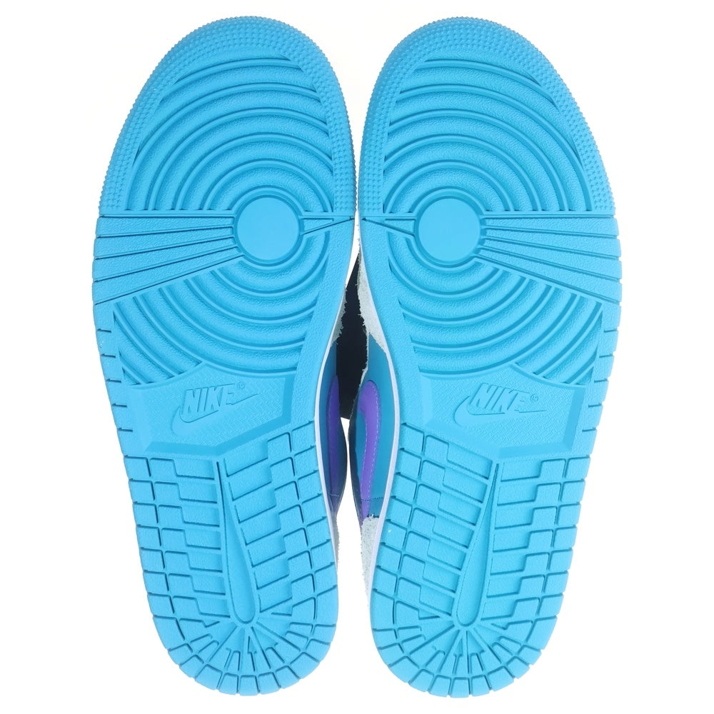 NIKE(ナイキ) AIR JORDAN 1 LOW SE Aquatoneエアジョーダン1 ロー スニーカー シューズ ブルー US9/27cm DX4334-300