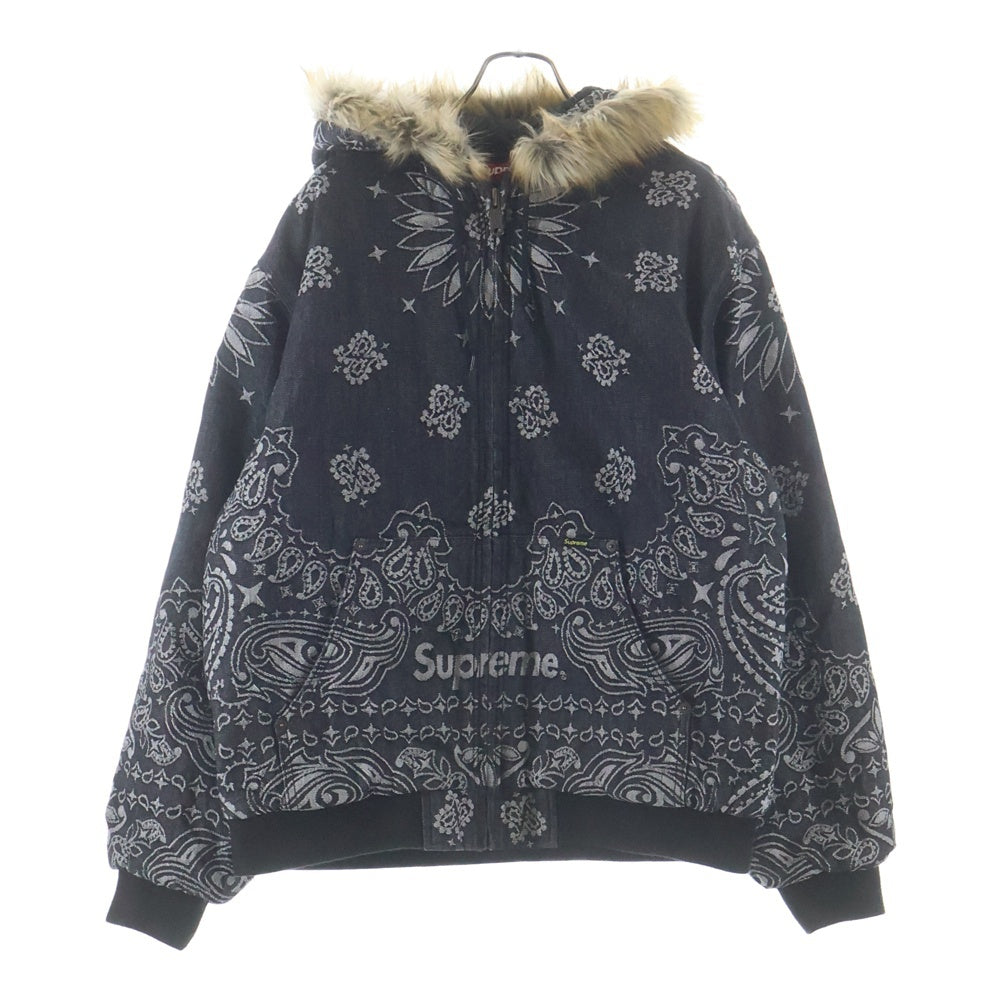 SUPREME(シュプリーム) 25SS Bandana Jacquard Denim Hooded Work Jacket