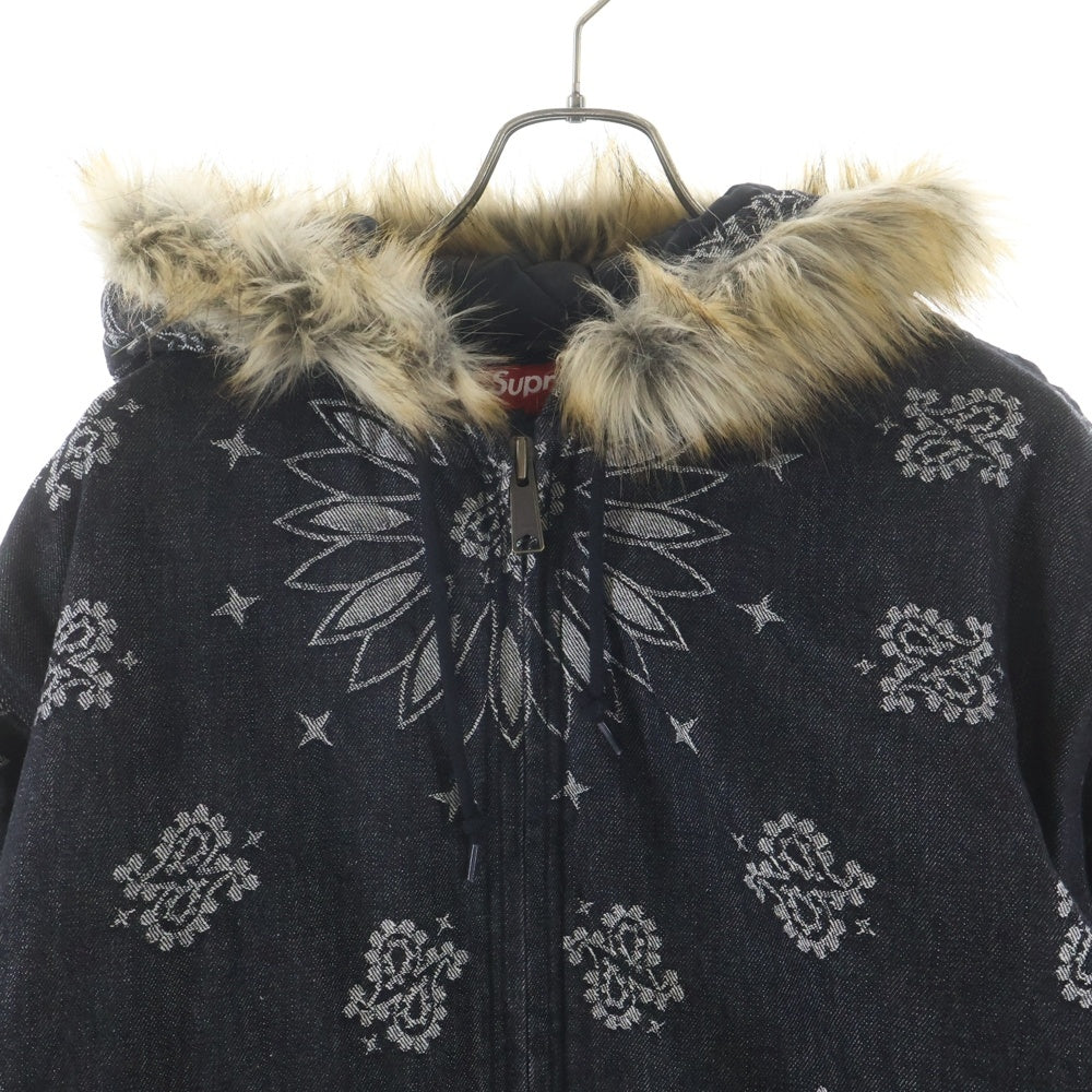 SUPREME(シュプリーム) 25SS Bandana Jacquard Denim Hooded Work Jacket