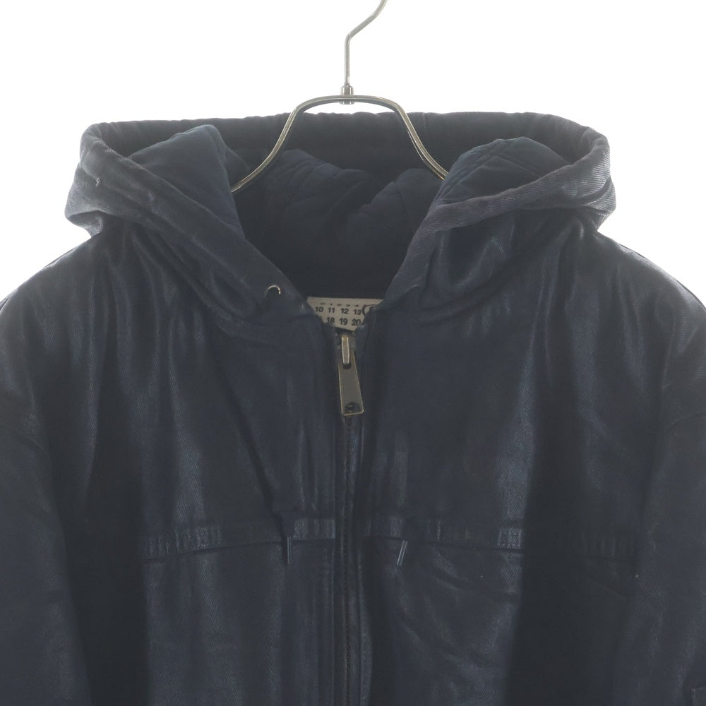 SUPREME(シュプリーム) 24SS ×MM6 Maison Margiela Foil Hooded Work Jacket フォイル フーデッドワークジャケット ブラック