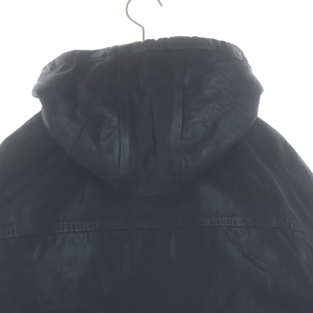 SUPREME(シュプリーム) 24SS ×MM6 Maison Margiela Foil Hooded Work Jacket フォイル フーデッドワークジャケット ブラック