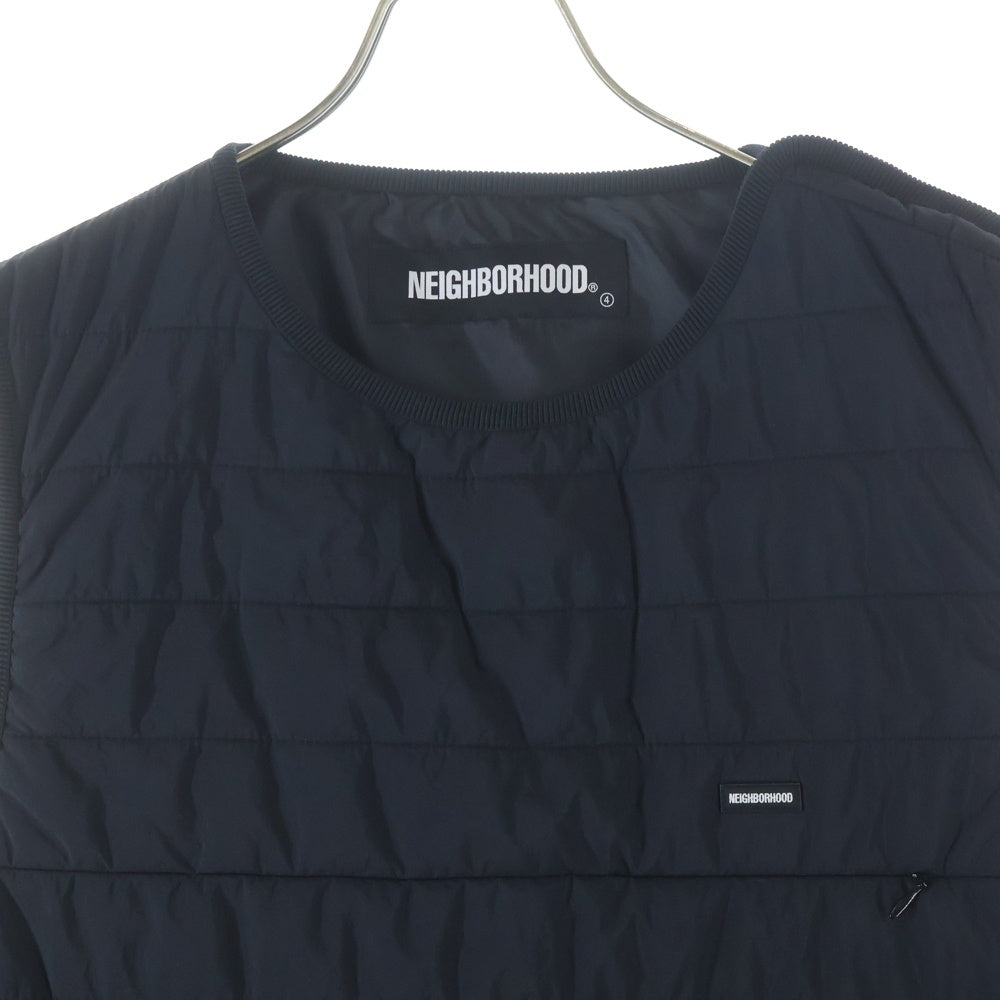 NEIGHBORHOOD(ネイバーフッド) 21AW PUFF/N-VEST パファー ナイロンベスト ブラック