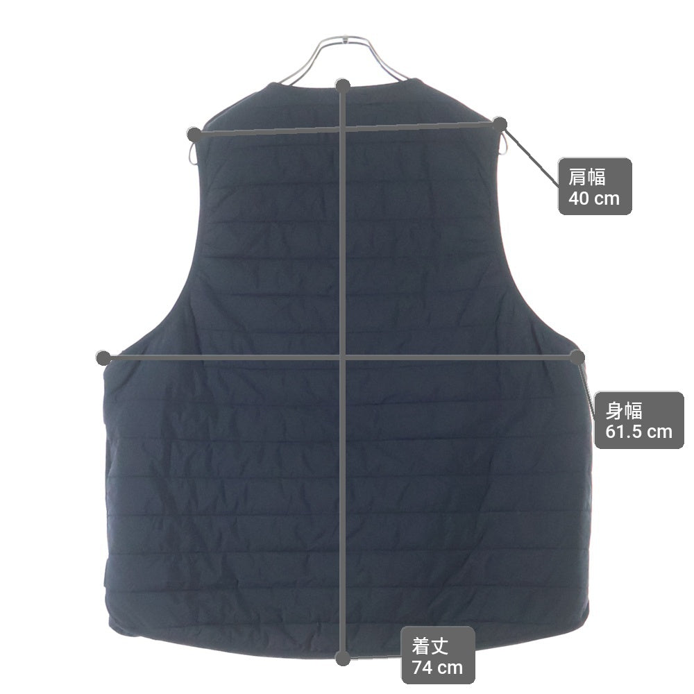 NEIGHBORHOOD(ネイバーフッド) 21AW PUFF/N-VEST パファー ナイロンベスト ブラック