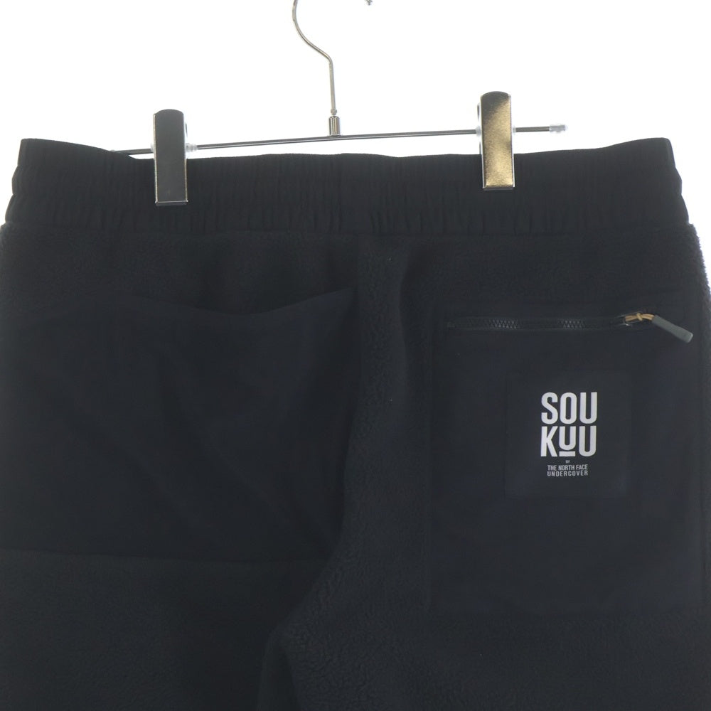 THE NORTH FACE(ザノースフェイス) ×UNDERCOVER SOUKUU Fleece Pants アンダーカバー ソウクウ フリース パンツ ブラック NF0A84S8