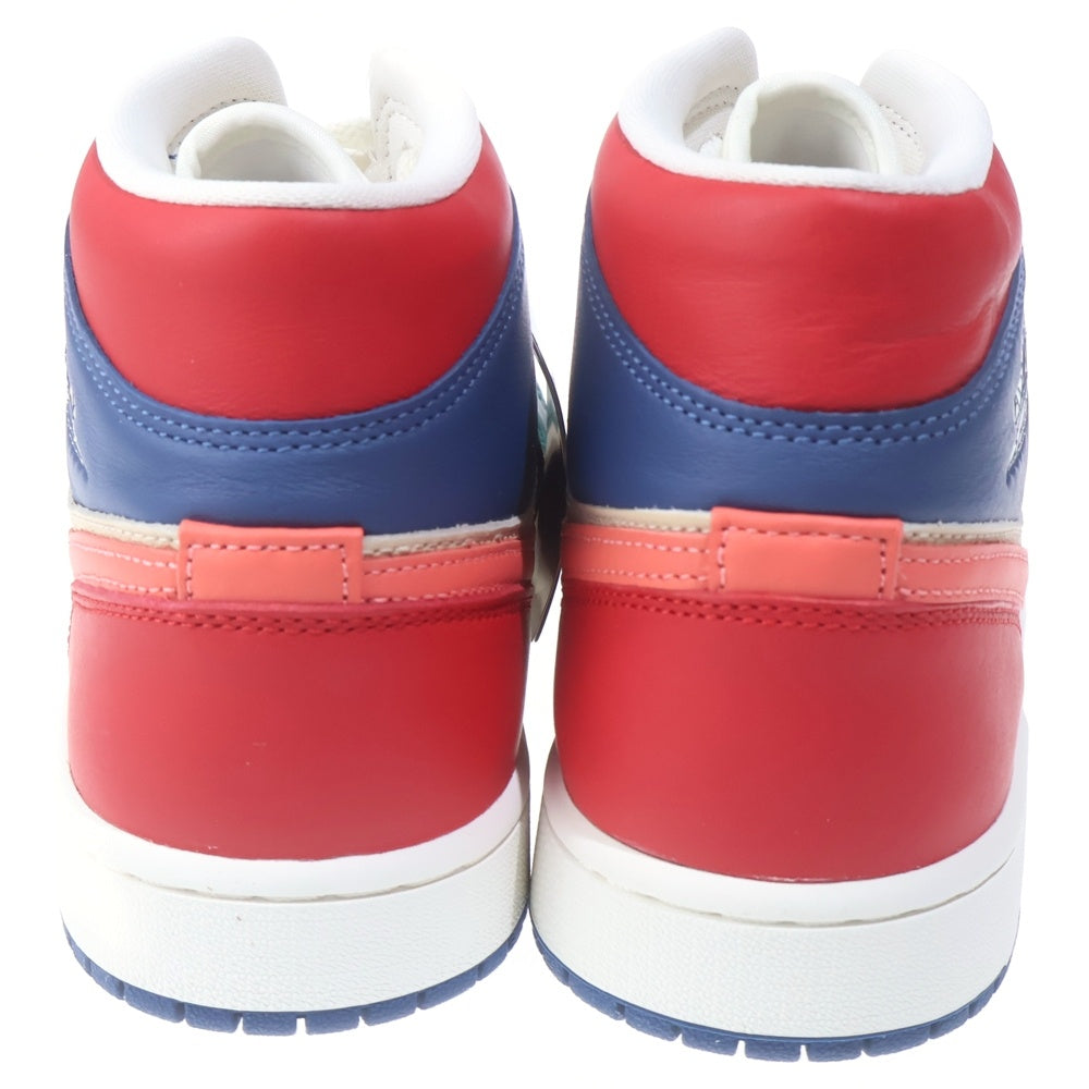 NIKE(ナイキ) WMNS AIR JORDAN 1 MID SE ウィメンズ エア ジョーダン 1 ミッド ミドルカットスニーカーシューズ マルチ US10.5/27.5cm DN3738-400 レディース