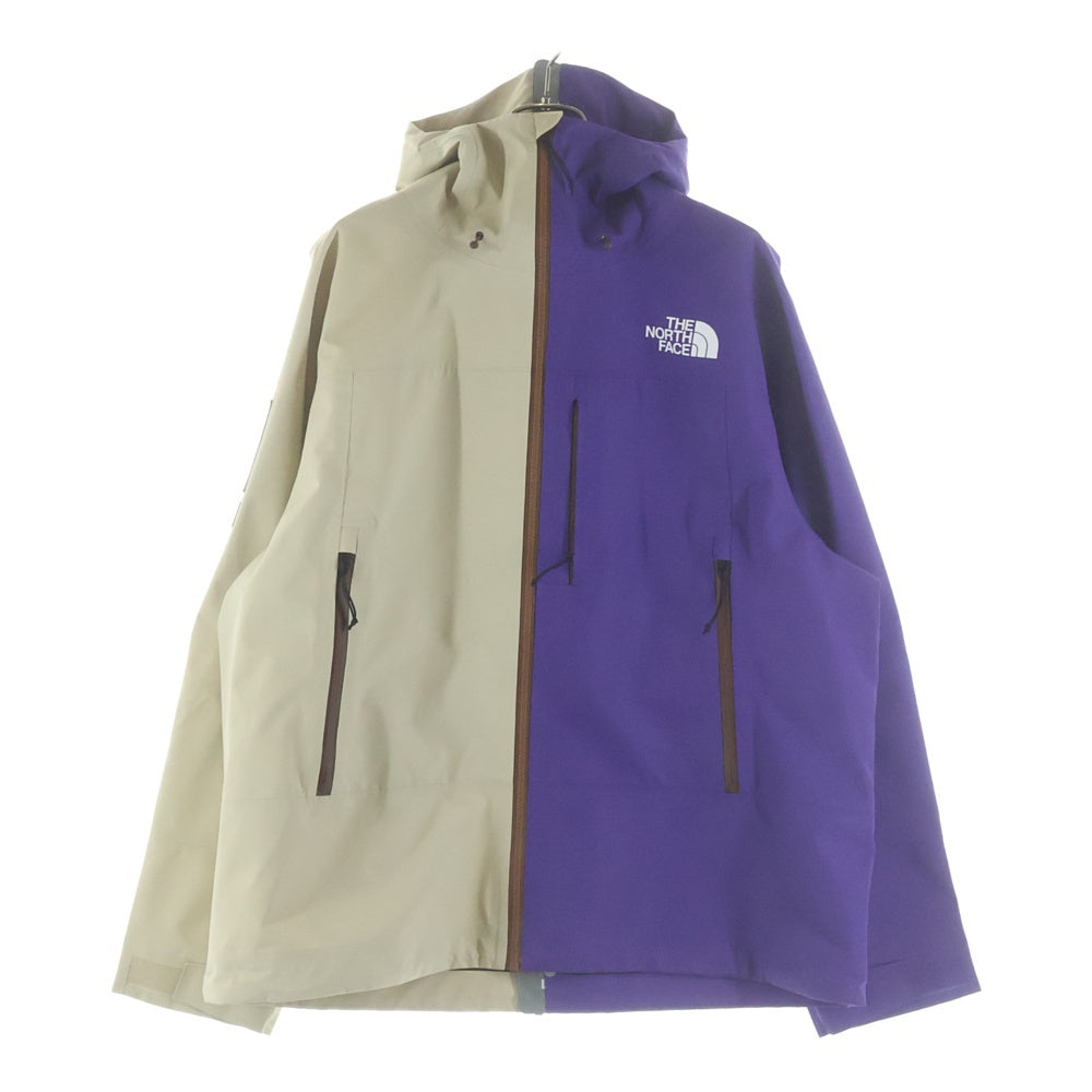 SUPREME(シュプリーム) 24SS ×THE NORTH FACE Split Taped Seam Shell Jacket ザノースフェイス スプリットシーム シェルジャケット ベージュ/パープル NP02401I