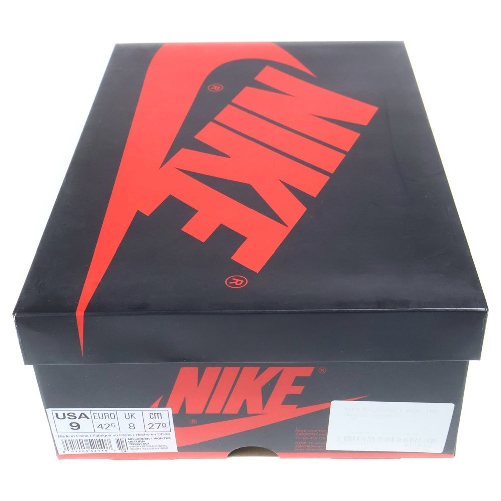 NIKE(ナイキ) AIR JORDAN 1.5 HIGH THE RETURN エアジョーダン1.5 ハイザリターン ハイカットスニーカー シカゴ レッド/ホワイト US9/27cm 768861-601