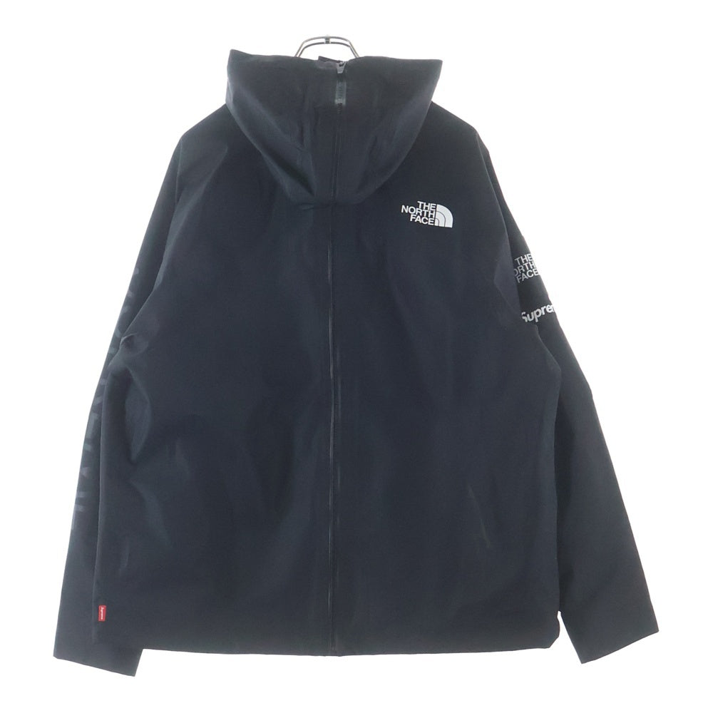 SUPREME(シュプリーム) 24SS ×THE NORTH FACE Split Taped Seam Shell Jacket ザノースフェイス スプリットシーム シェルジャケット ブラック NP02401I