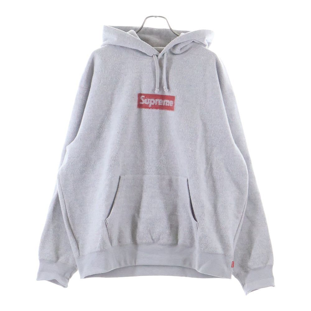 SUPREME(シュプリーム) 23SS Inside Out Box Logo Hooded Sweatshirt インサイドアウトボックスロゴフーデットスウェットシャツ プルオーバーパーカー グレー