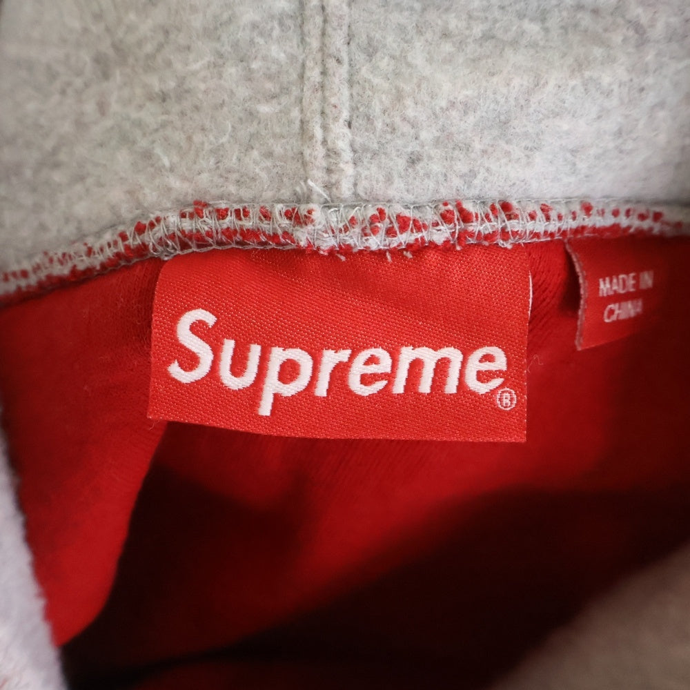 SUPREME(シュプリーム) 23SS Inside Out Box Logo Hooded Sweatshirt インサイドアウトボックスロゴフーデットスウェットシャツ プルオーバーパーカー グレー